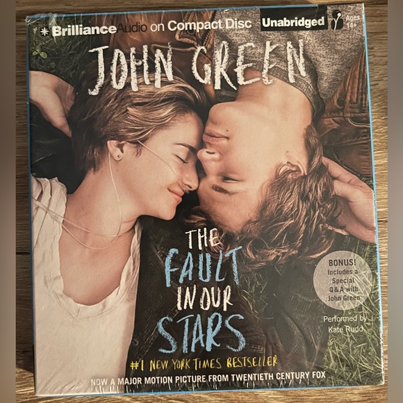 NEW THE FAULT IN OUR STARS Audiobook By John Green Compact Disc CD Unabridged - Picture 1 of 2